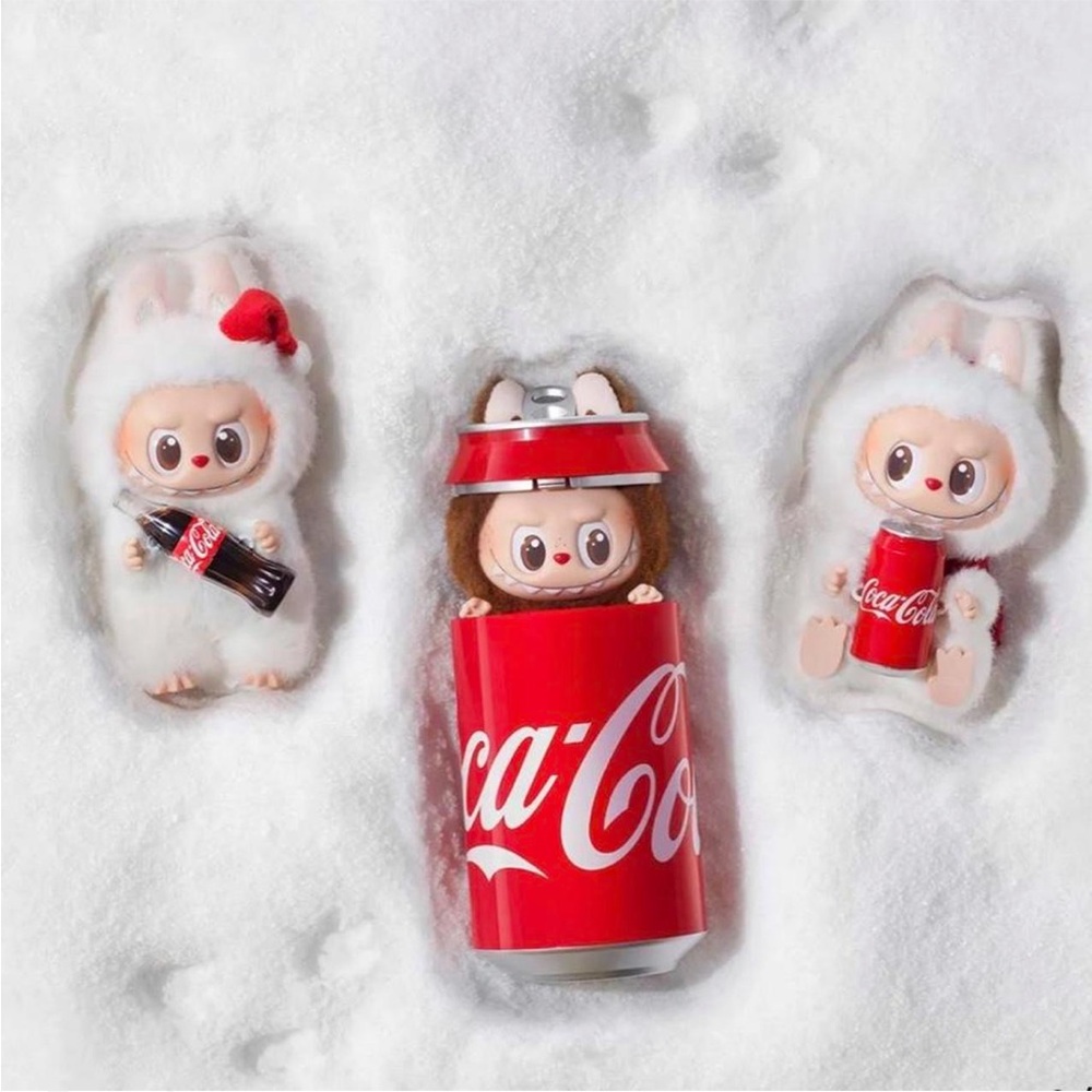 Coca-Cola The Monsters Vinyl Face Figure - Red and White - Picture 6 of 7
